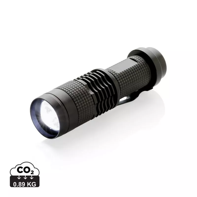 Kieszonkowa latarka CREE 3W - czarny (P513.571)