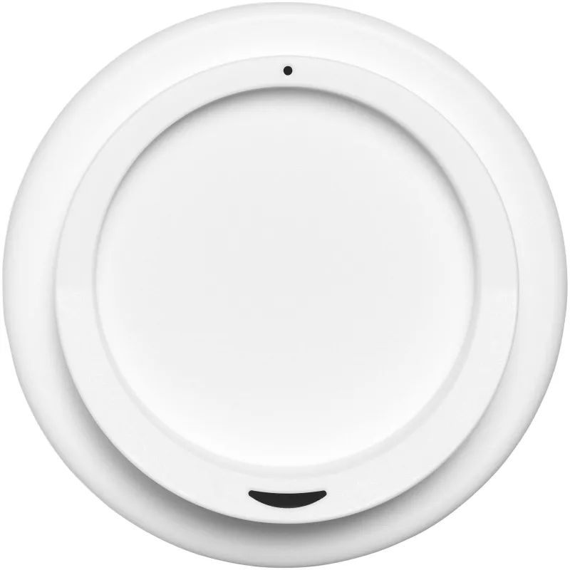 Kubek termiczny z serii Americano® o pojemności 350 ml z uchwytem - Biały-Czarny (21000201)