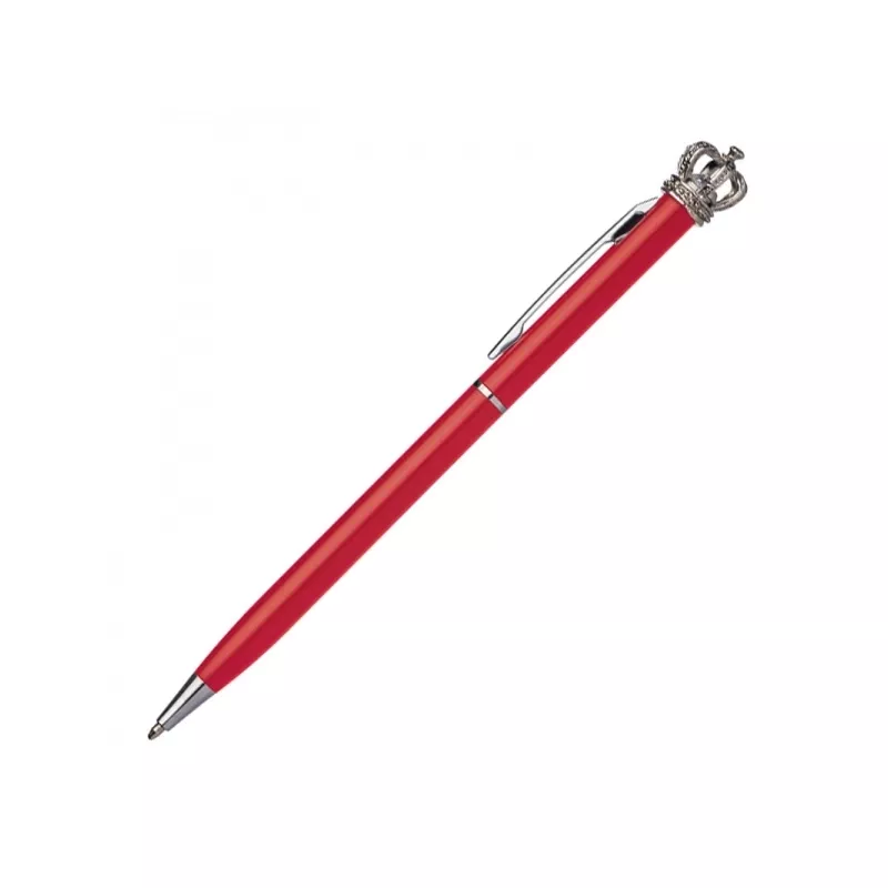 Długopis metalowy KINGS PARK - czerwony (048805)