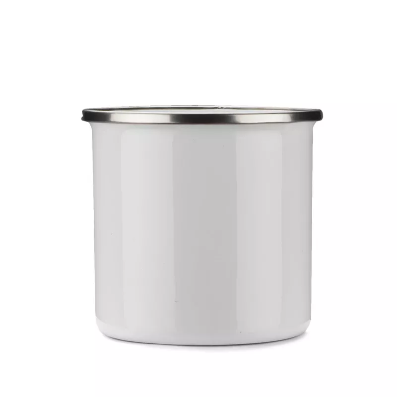 Kubek emaliowany SUBLIM - biały (16025-01)