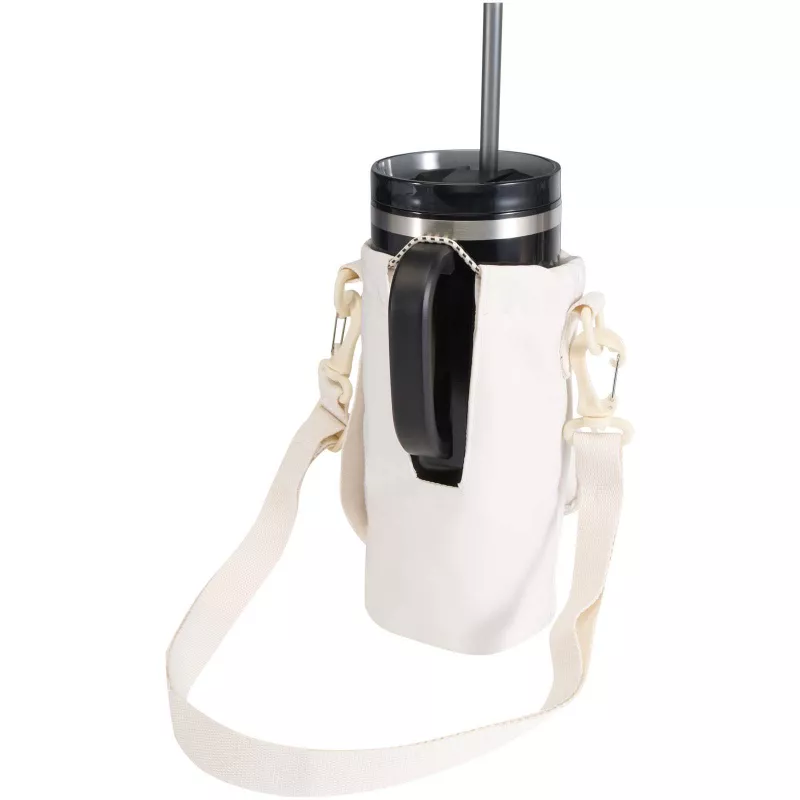 Trip Aware™, torba na butelki wykonana z materiałów z recyklingu, 2 l - Złamana biel (12076502)