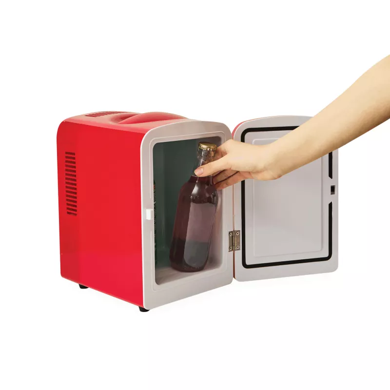 Chłodziarko-podgrzewarka turystyczna - czerwony (56-0310010)