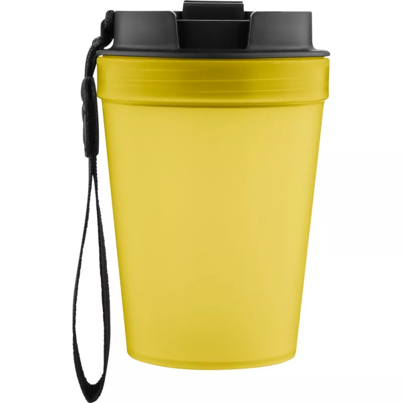 Kubek podróżny 350 ml - żółty (VB287-08)