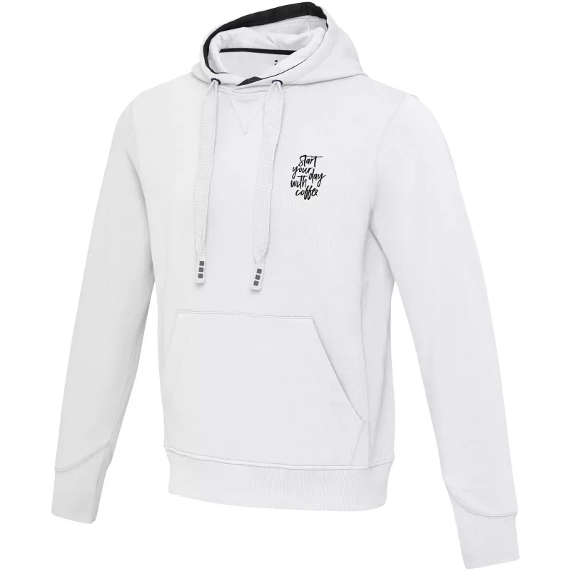 Laguna bluza unisex z kapturem - Biały (38235-WHITE)
