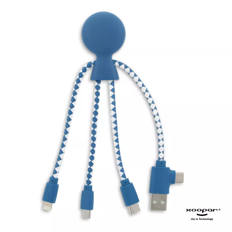 2081 | Xoopar Mr. Bio Charging cable - niebieski (LT41004-N0011)
