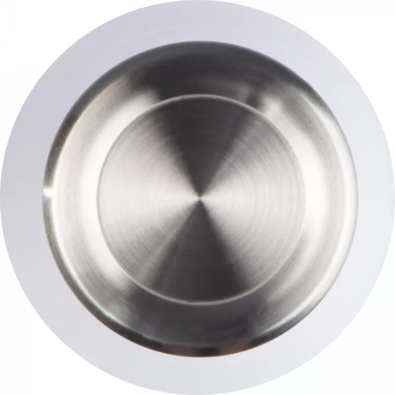 Butelka stalowa 750 ml LINDSAY - biały (6151406)