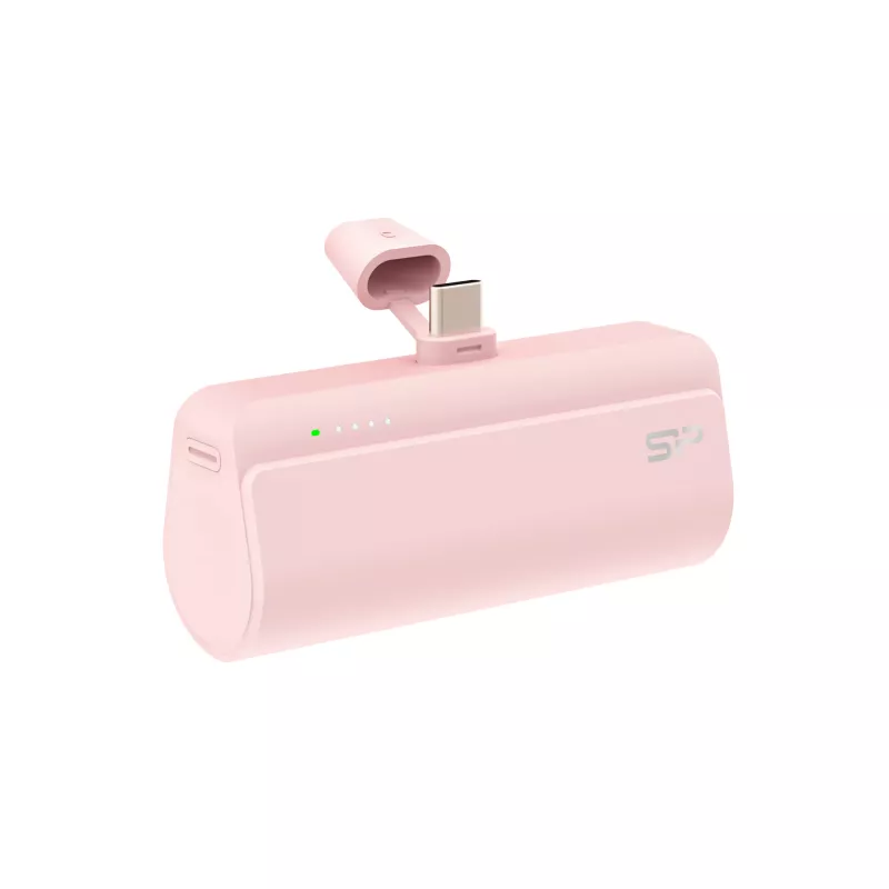 Power bank QD50 5000 mAh Silicon Power - różowy (EG834311)