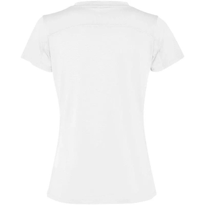 Slam short sleeve women's sports t-shirt - Biały (R0305-WHITE)