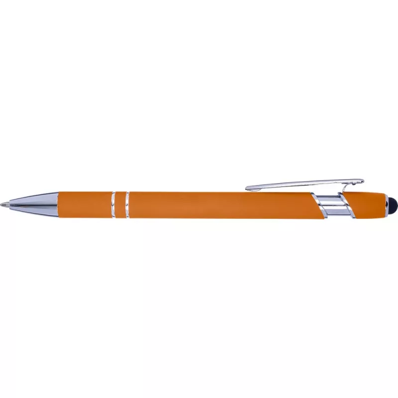 Długopis z touch pen-em - pomarańczowy (V1917-07)