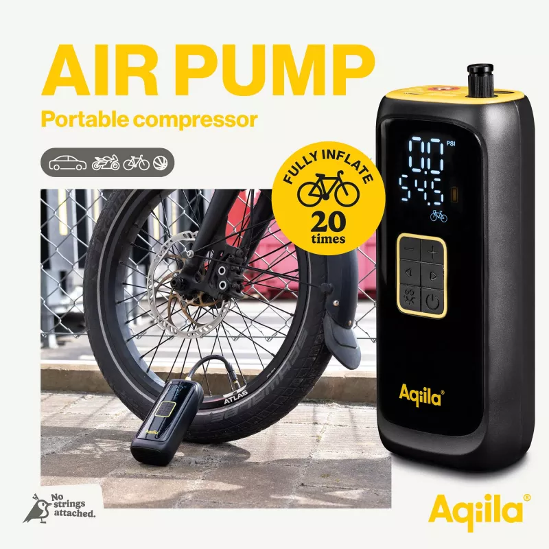 Przenośna sprężarka Aqiila Airbird C4 - czarny (LT45204-N0002)