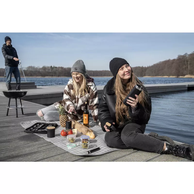 Termos reklamowy ELSA 600 ml - czarny (16035-02)
