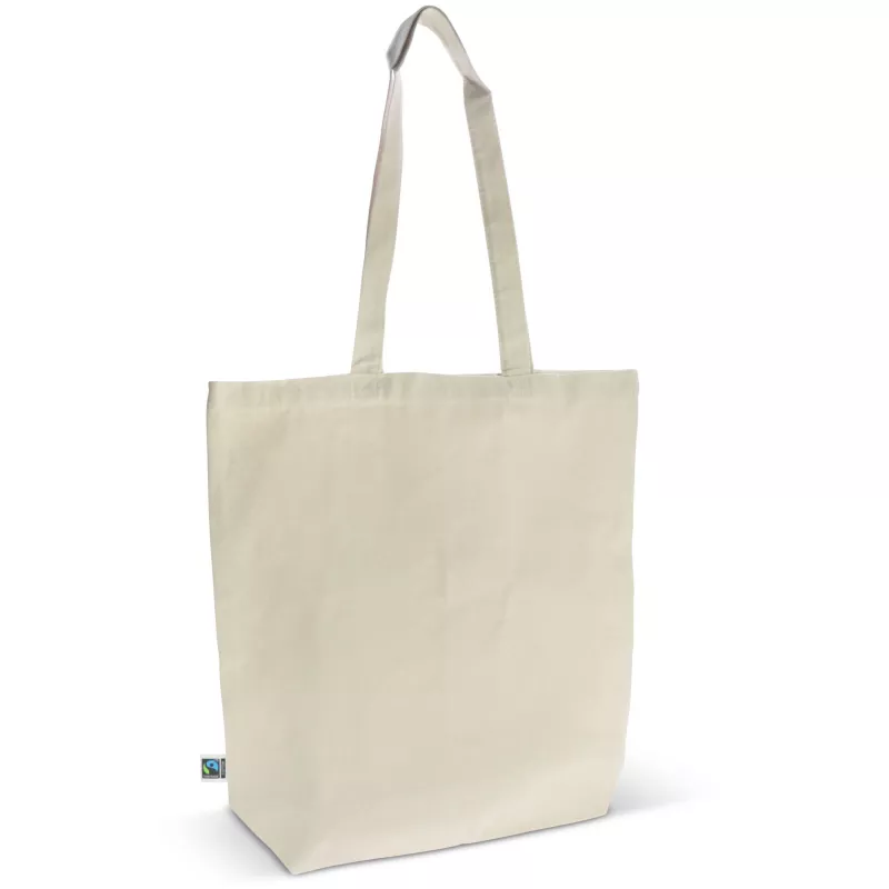 Torba Fairtrade 270g/m² 42x12x43 cm - ecru (LT95273-N0054)