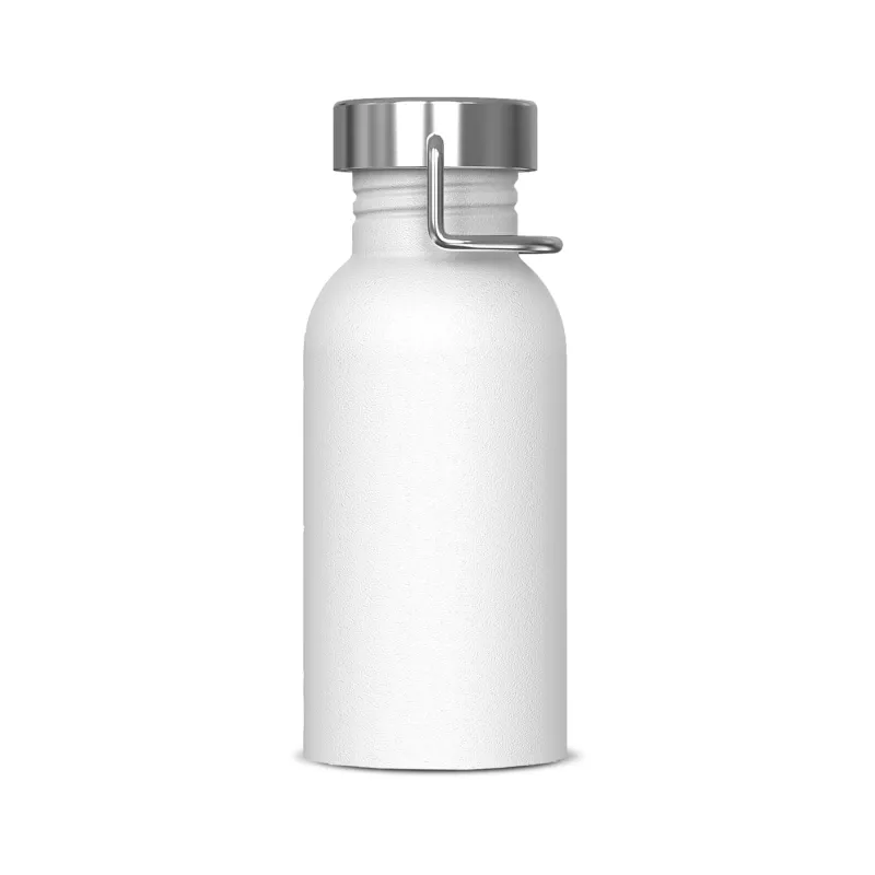 Butelka metalowa z pojedynczą ścianką Skyler 500ml - biały (LT98864-N0001)