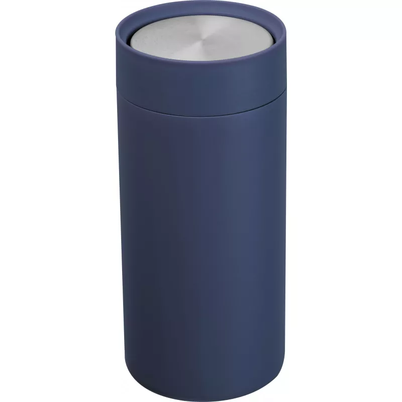 Kubek termiczny stalowy z recyklingu LE PORT MoLu 360 ml - granatowy (535344)