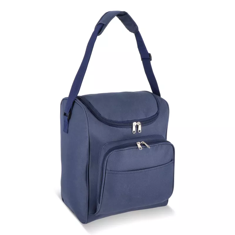 Torba chłodząca R-PET 600D 26 x 19 x 34cm 13L - ciemnoniebieski (LT95394-N0010)