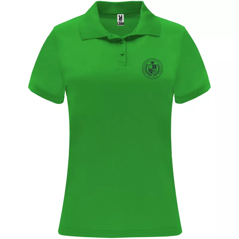 Damska sportowa koszulka polo z poliestru 150 g/m² ROLY MONZHA WOMAN 0410 - Green Fern (R0410-GRFERN)