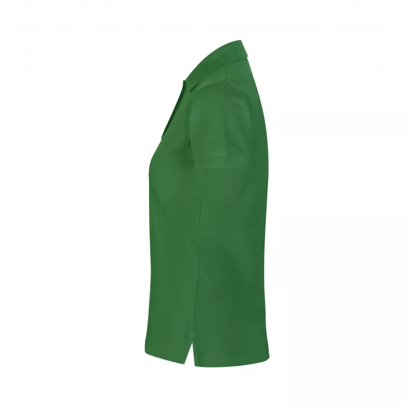 Koszulka bawełniana damska 210 g/m² ID Polo/stretch 527 - Green (0527-GREEN)