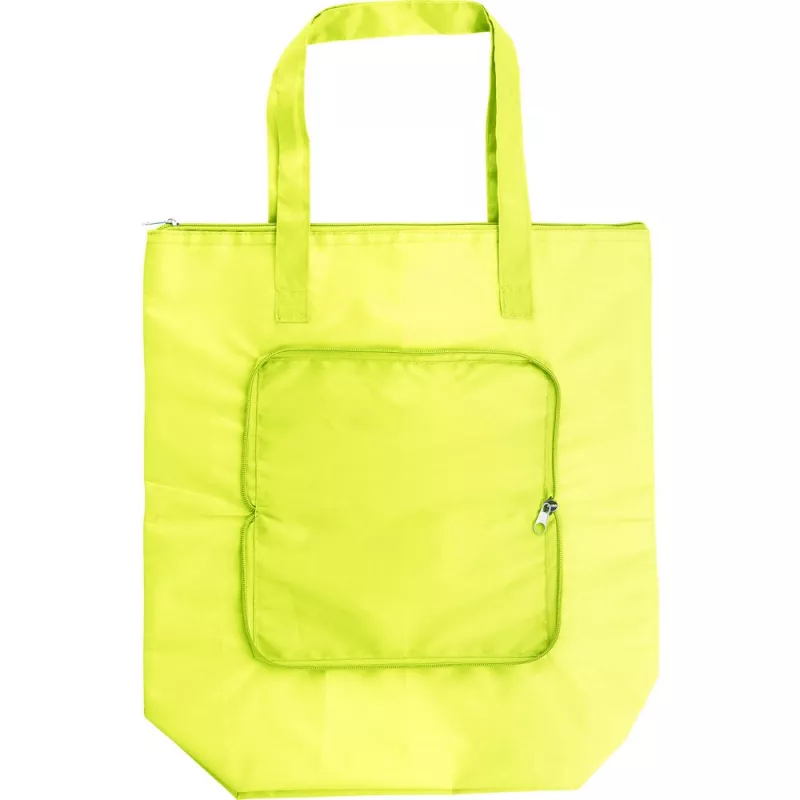 Składana torba termoizolacyjna, torba na zakupy - limonkowy (V0296-09)