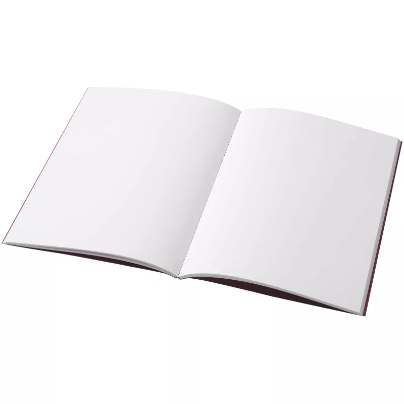 Notatnik A5 Novella Austen z miękką okładką z materiału z recyklingu, 50 kartek - Czerwony (21024921)