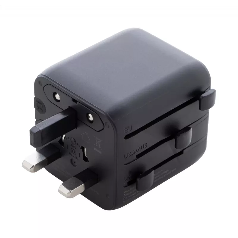 Jetsetter Pico adapter podróżny RPC - czarny (AP864057-10)