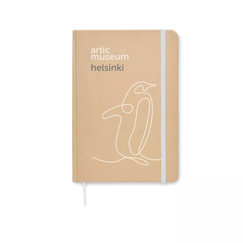 Notes A5 z recyklingu 80 kartek w kratkę EVERWRITE - Bialy (MO6892-06)