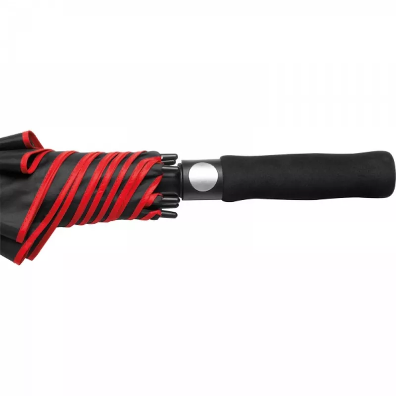 Parasol automatyczny ø120 cm SIBYLLE - czerwony (4391005)