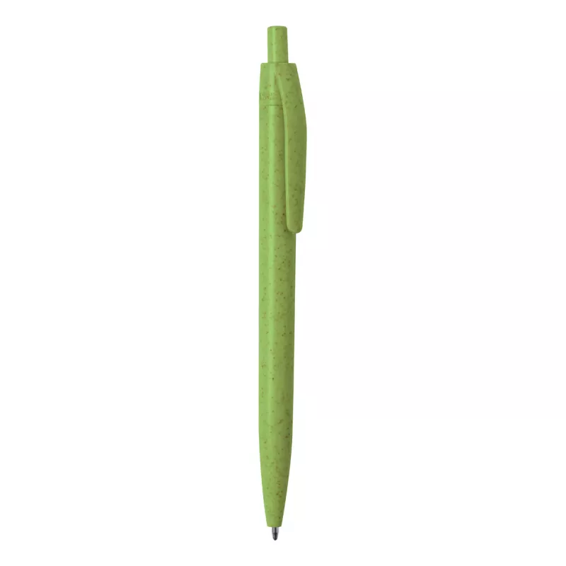 Wipper długopis ze słomy pszenicznej - zielony (AP721524-07)