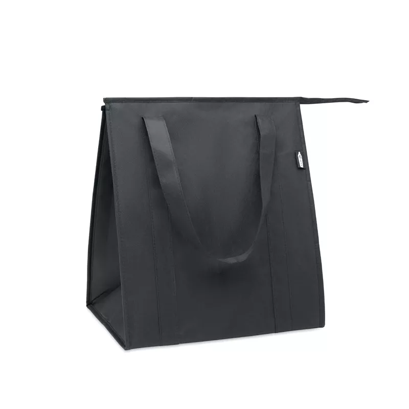 Torba chłodząca z włókniny RPET 25 l 80 g/m² WOOLER - Czarny (MO2492-03)