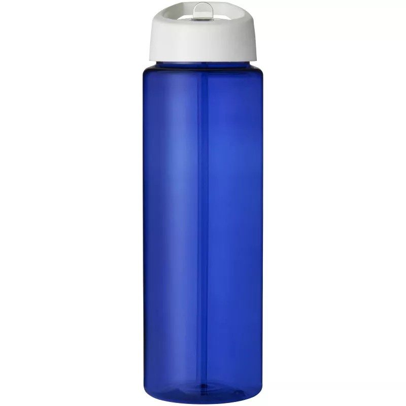Bidon H2O Vibe o pojemności 850 ml z wieczkiem z dzióbkiem - Biały-Niebieski (21009605)