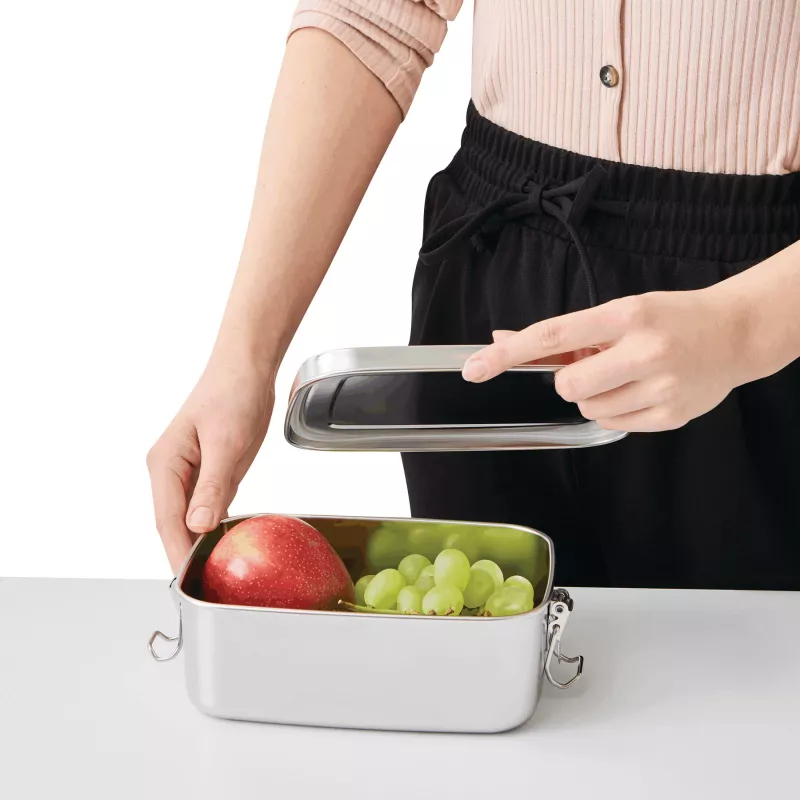 Lunch box - srebrny (56-0306039)