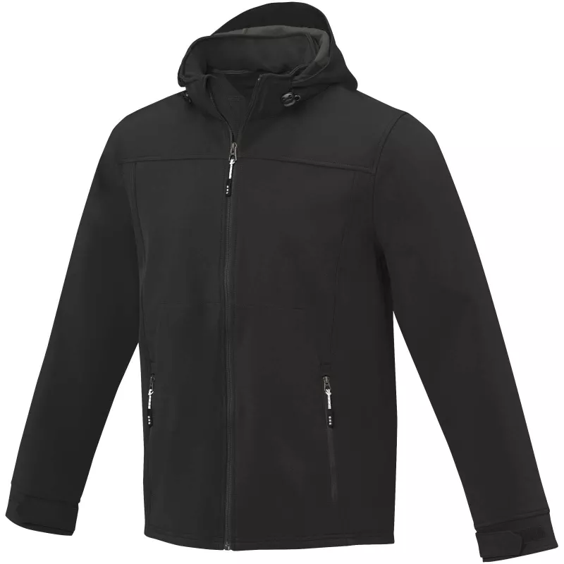 Męska kurtka softshellowa Langley wykonana z materiałów pochodzących z recyklingu - Czarny (39576-BLACK)