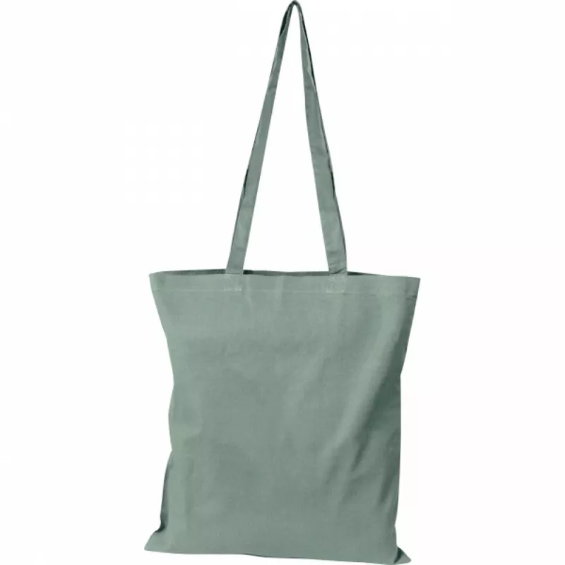 Torba bawełniana z długimi uszami 140 g/m2 COPENHAGEN - ciemnoszary (088077)
