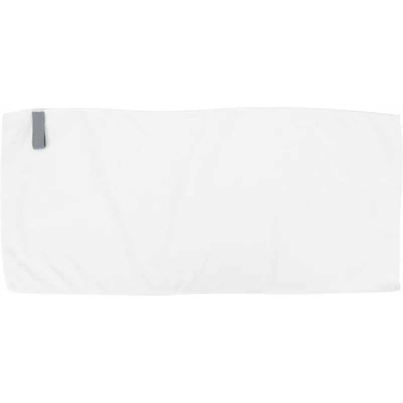 Mały ręcznik z mikrofibry 160 g/m² HUGH - biały (7475406)