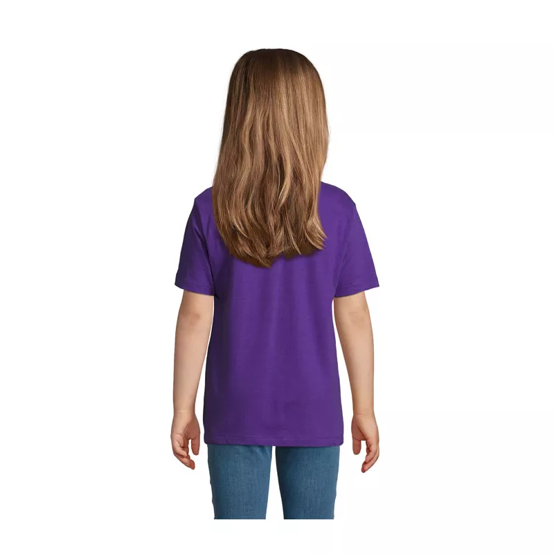 Koszulka dziecięca 190 g/m² Sol's IMPERIAL KIDS - Dark Purple (S11770-DA)