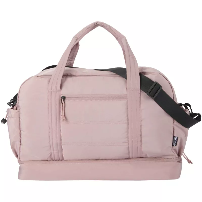 Puffer torba podróżna z certyfikatem GRS z recyklingu z izolowanym dnem, 30 l  - Dusty Pink (13011570)