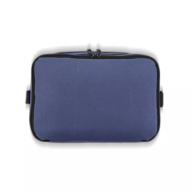 Torba termoizolacyjna R-PET 600D z podwójną komorą 30 x 20 x 25 cm 15 l - ciemnoniebieski (LT95389-N0010)