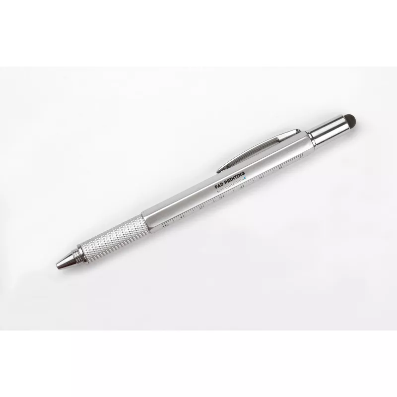 Długopis touch LINE - srebrny (19583)
