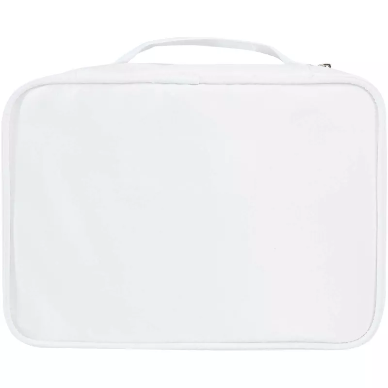 Muse organizer na kosmetyki do makijażu z certyfikatem GRS z tworzywa RPET - Złamana biel (12077002)