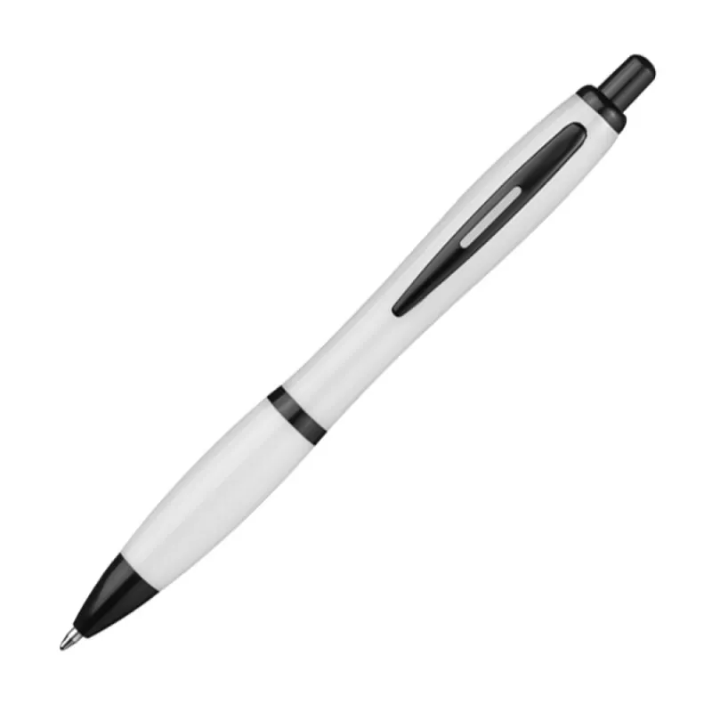 Długopis reklamowy plastikowy NOWOSIBIRSK - biały (1169806)