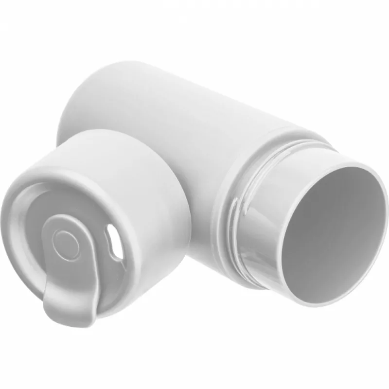 Kubek z podwójnymi ściankami GENOA 500 ml - biały (535406)