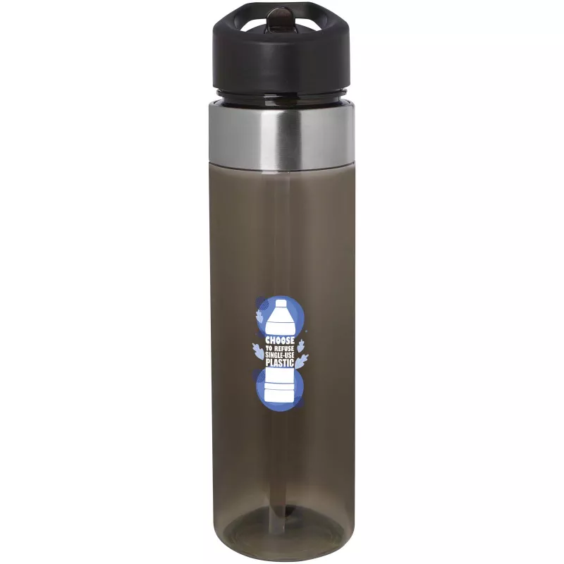 Dylan 650 ml Tritan butelka z wieczkiem z dzióbkiem - Szary (10082482)