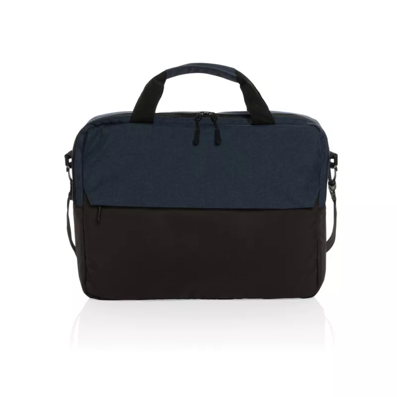 Torba na laptopa 15,6" AWARE™ Kazu, poliester z recyklingu - niebieski (P732.175)