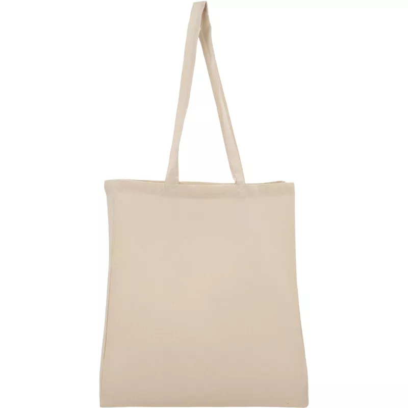 Torba z bawełny organicznej z długimi uszami i szerokim dnem 180 g/m2 ADAM - beżowy (6322213)