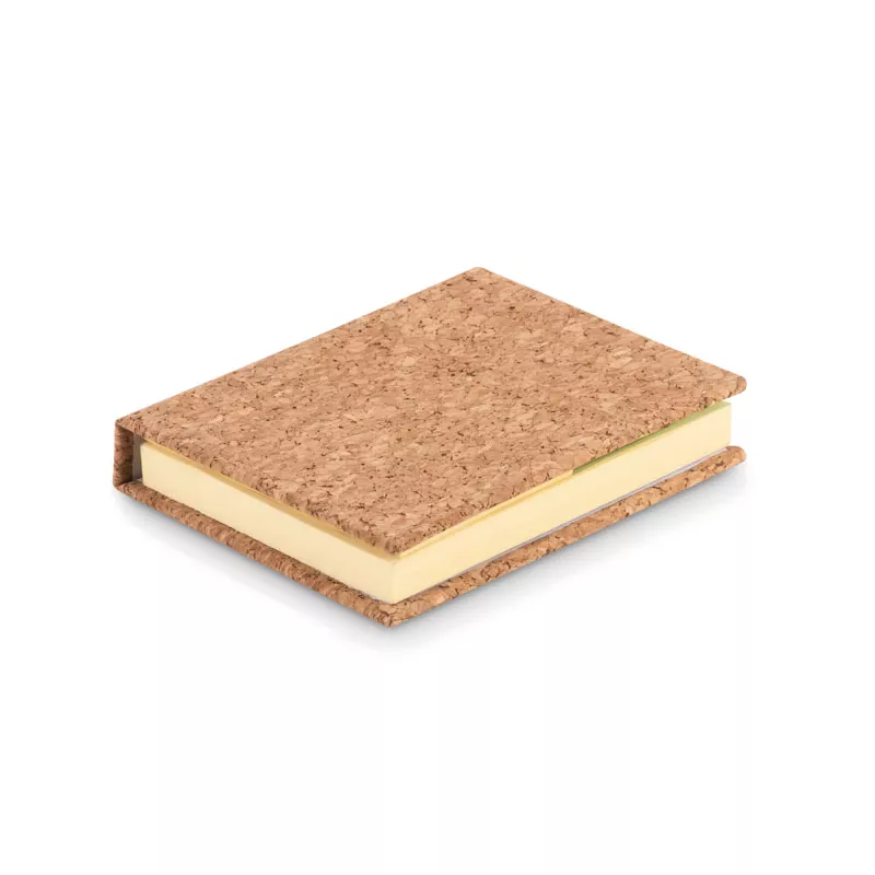 Karteczki samoprzylepne w korkowej okładce VISIONCORK - Bezowy (MO9855-13)