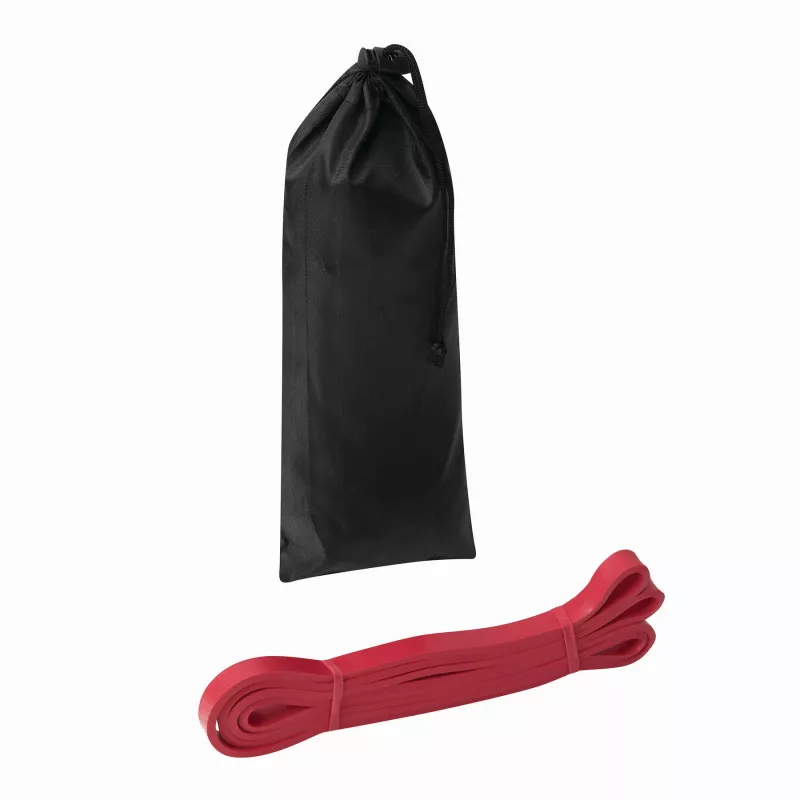 Guma oporowa do ćwiczeń STRONG POWER, obciążenie ok. 6,8-15,9 kg - czerwony (56-0605050)