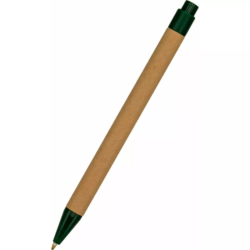 Długopis z tektury z recyklingu BRISTOL - zielony (039709)