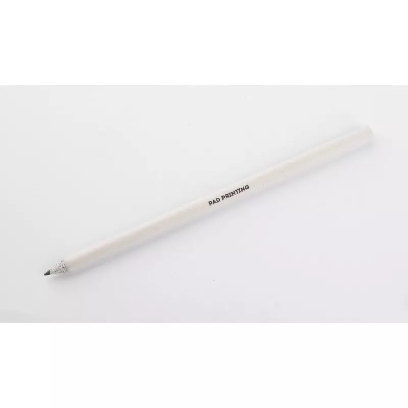 Ołówek papierowy OLOV - biały (19818-01)