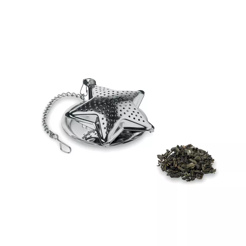 Zaparzacz do herbaty stalowy gwiazdka STARFILTER - Srebrny Mat (CX1435-16)