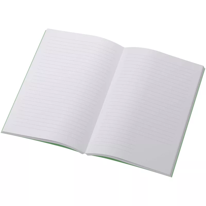 Notatnik Scribe Plus A5 z miękką okładką, wykonany z papieru z recyklingu - Zielony (21090761)
