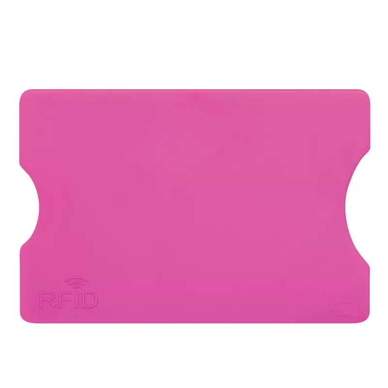 Etui na kartę bankową - magenta (56-0402490)